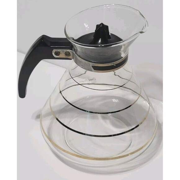 Vintage David Douglas Flameproof 8 Cup Coffee Pot Mid Century Modern - Picture 5 of 8